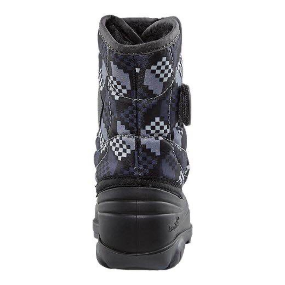 BRAND NEW toddler boy girl kamik snowbug 4 black winter snow boots size 5 6 7 - Picture 5 of 7